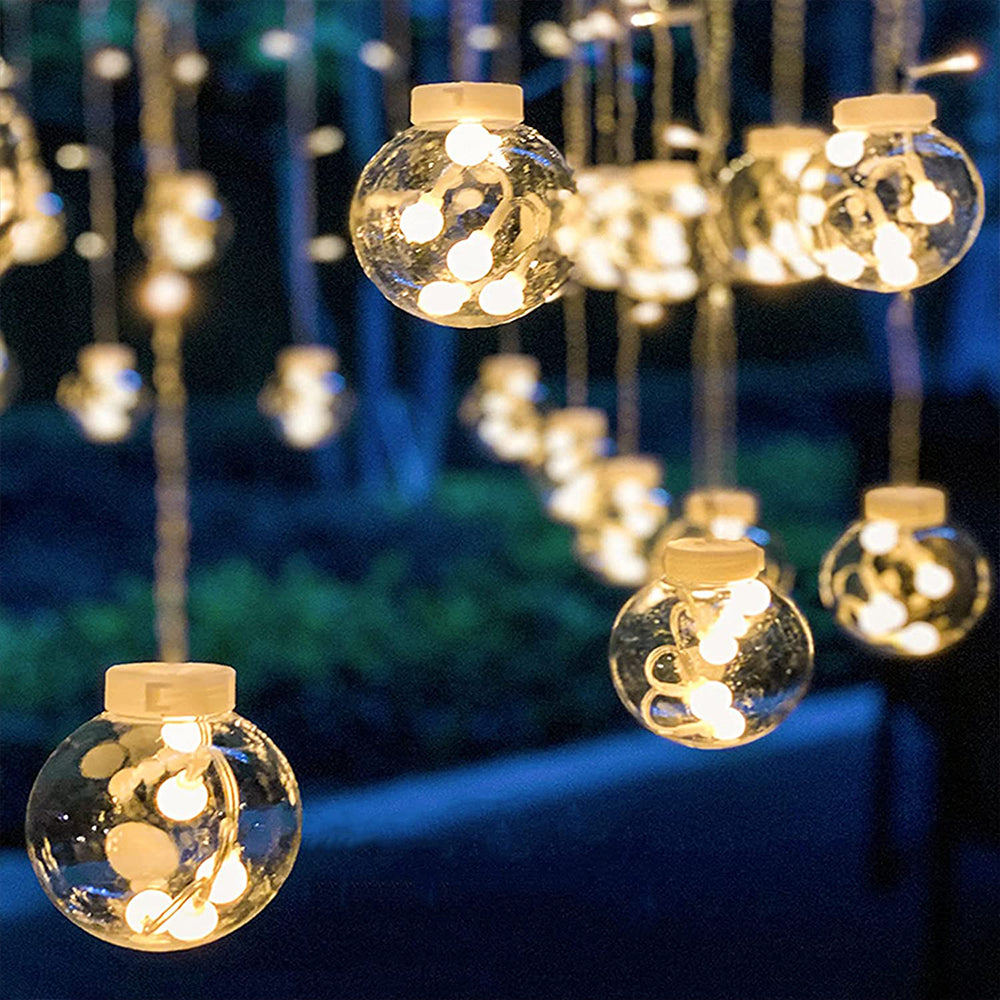 Wishing Ball Curtain String Light Warm Light