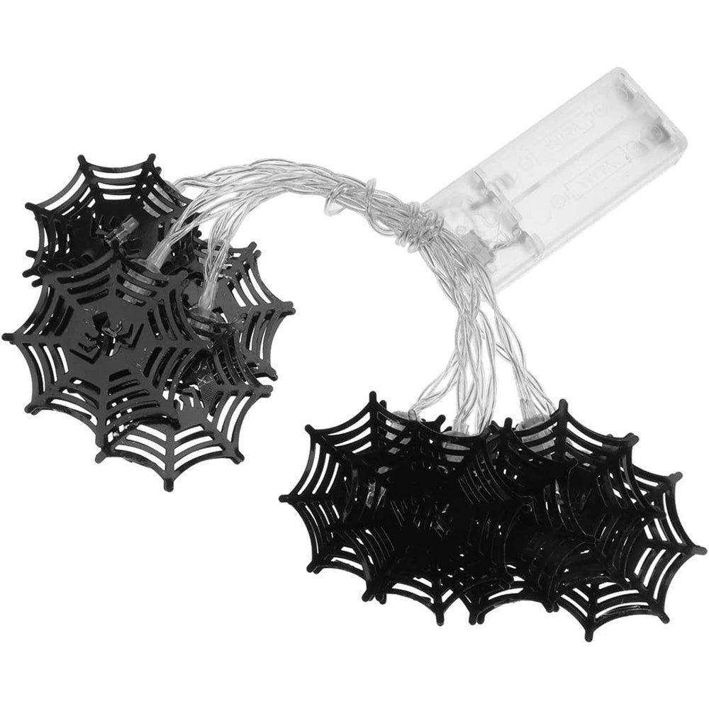 1Pcs 2M Halloween Spider Web String Light