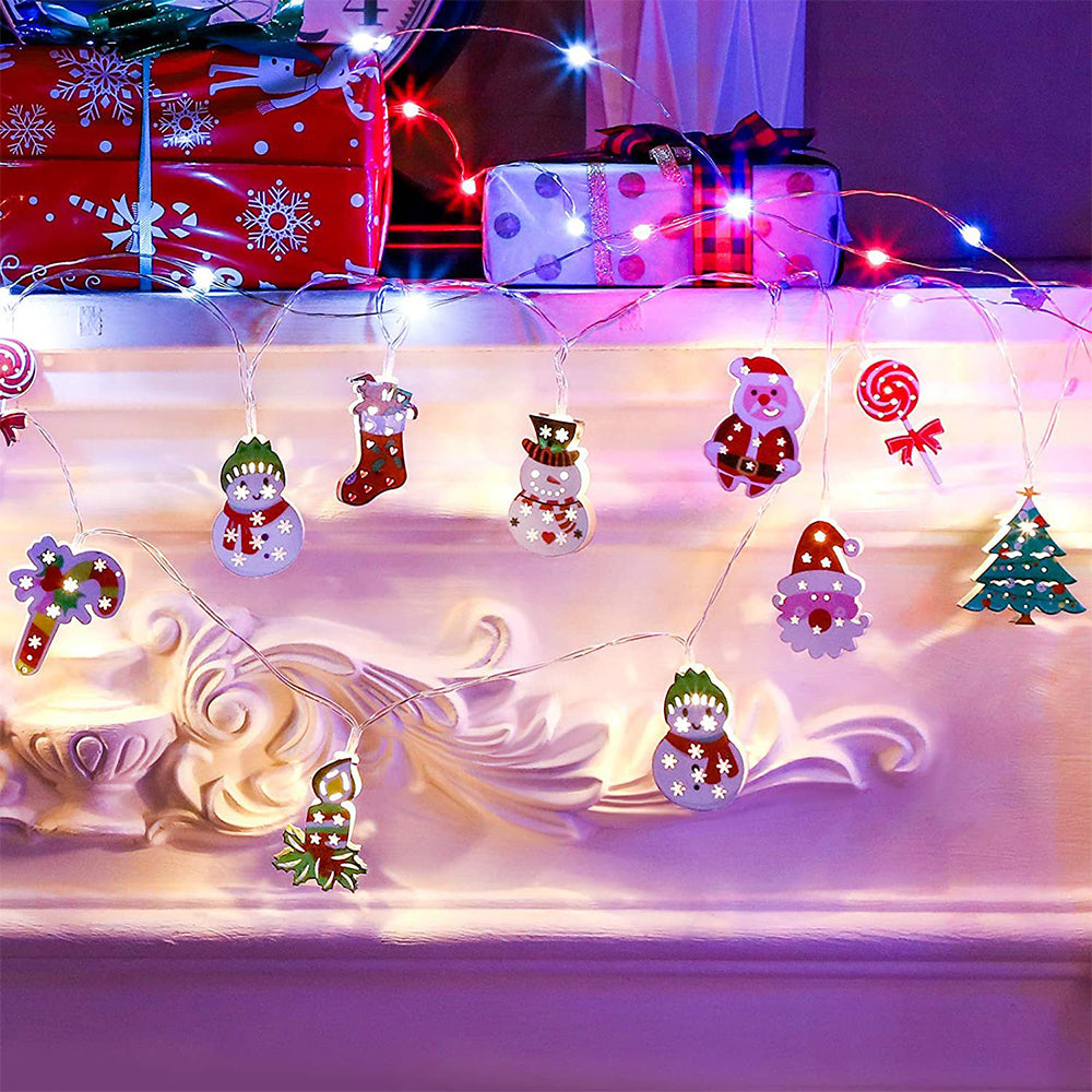 2 Sets of 3M Christmas String Lights for Xmas Tree Decor