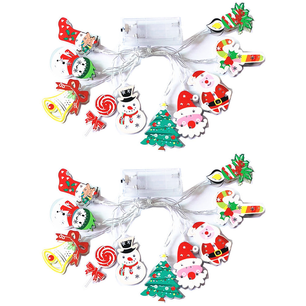 2 Sets of 3M Christmas String Lights for Xmas Tree Decor