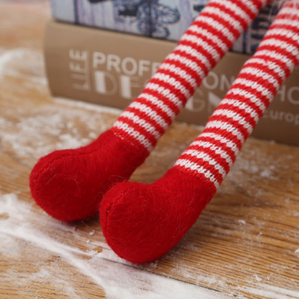 2 X Christmas Dolls Glowing Plush Gnomes Dwarf Gnome Light Xams Decor