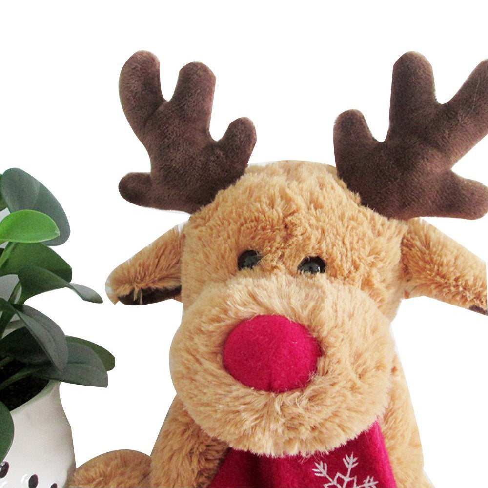 2X Christmas Elk Doll Plush Toys Xmas Decorations