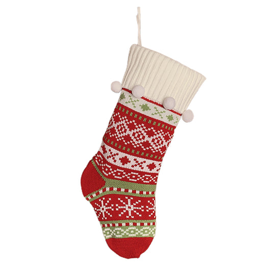 Christmas Stocking Bag Candy Bag Christmas Tree Decor White
