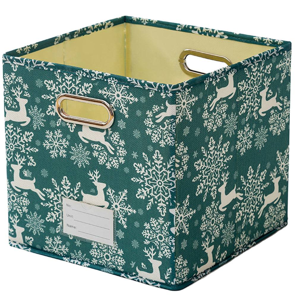 Stackable Storage Bins for Clothes Toys Organizer Green