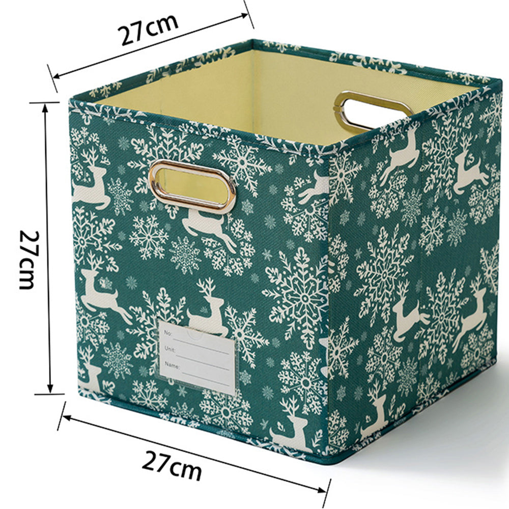 Stackable Storage Bins for Clothes Toys Organizer Green