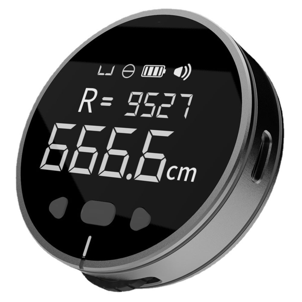 1Pc 8 in 1 Electronic Ruler Rangefinder with LCD Display