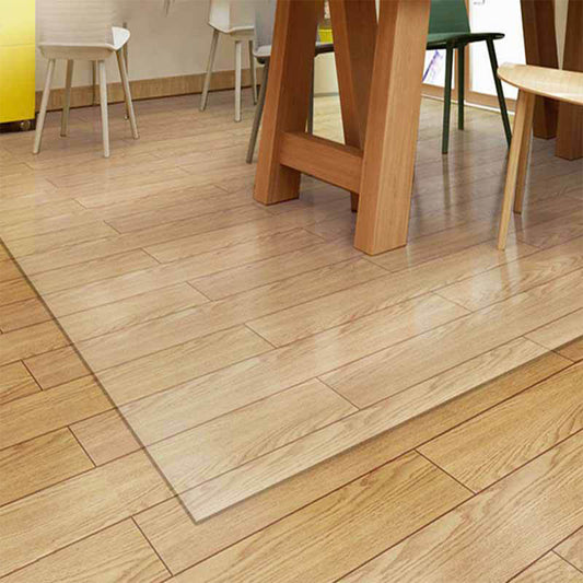 50x80cm Office Chair Mat Rectangle Clear PVC Floor Mat Wood Tile Floor Protector
