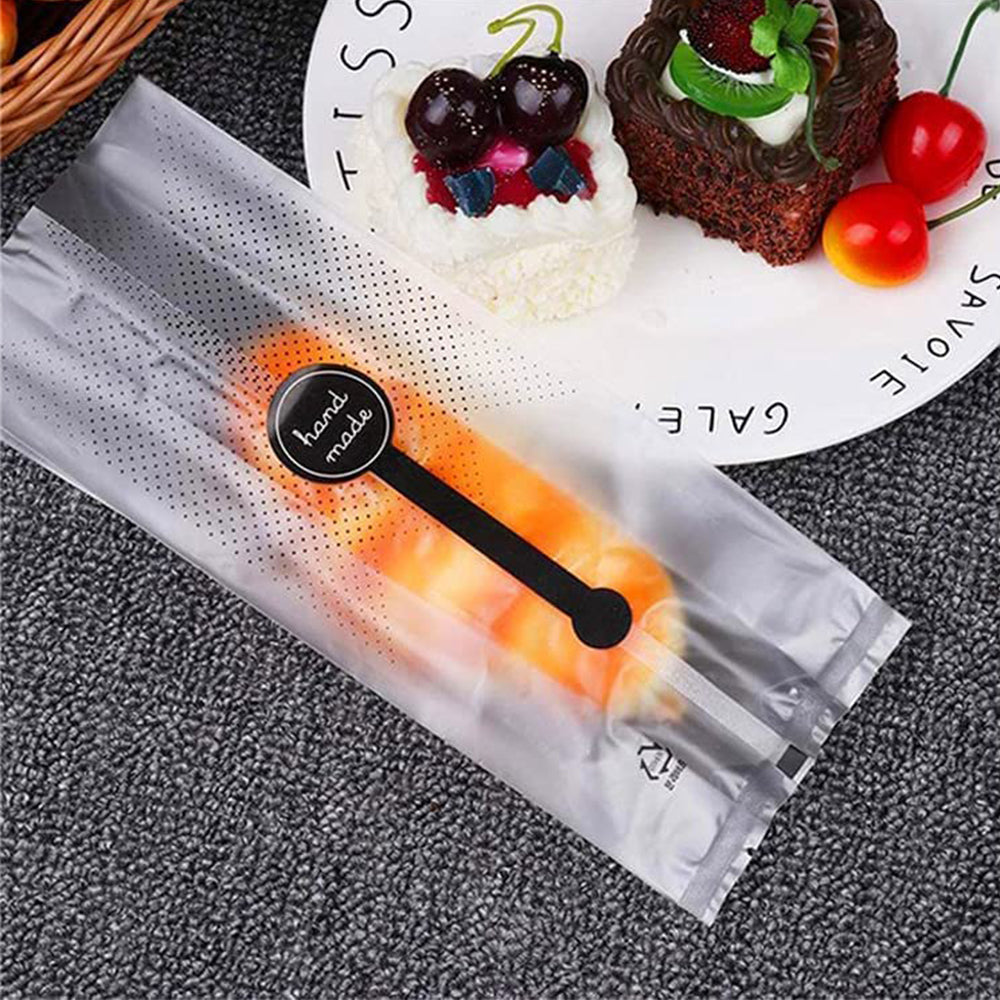 100Pcs Translucent Cookie Bags Candy Bag