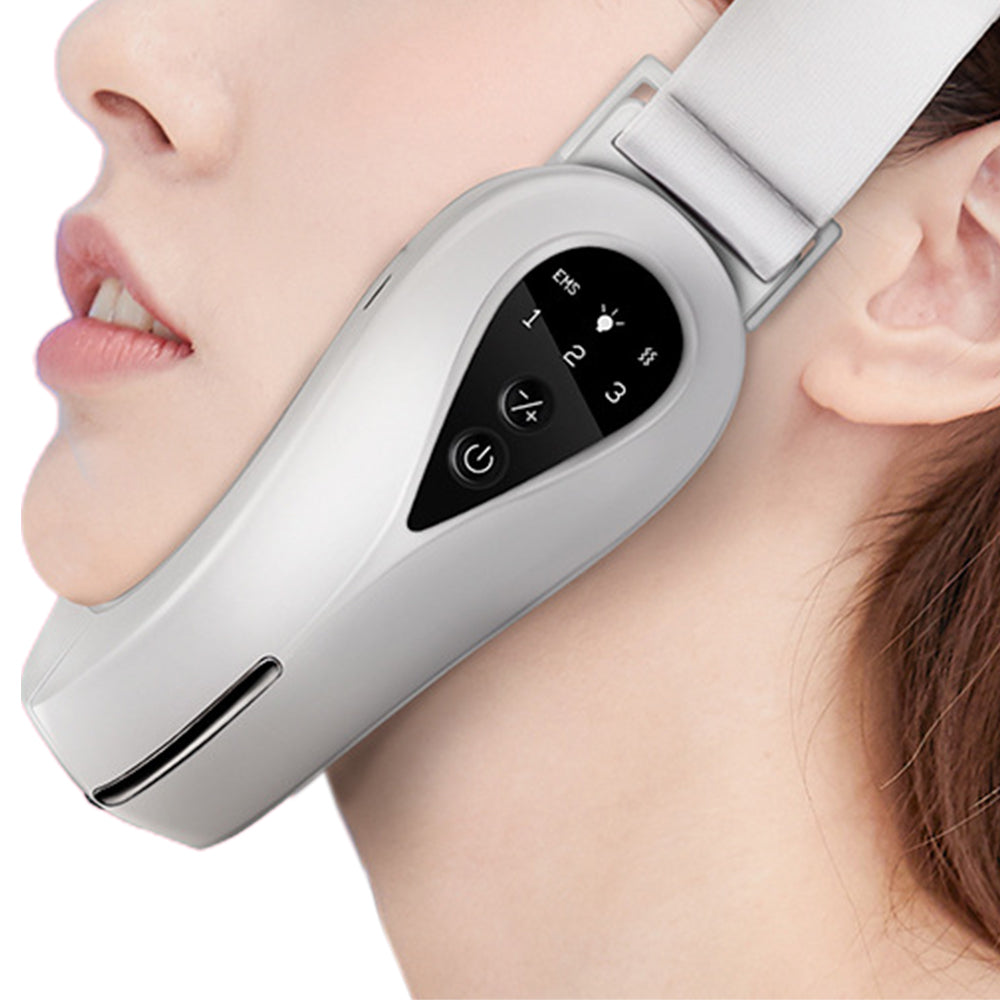 Electric Facial Massager V Face Massager White