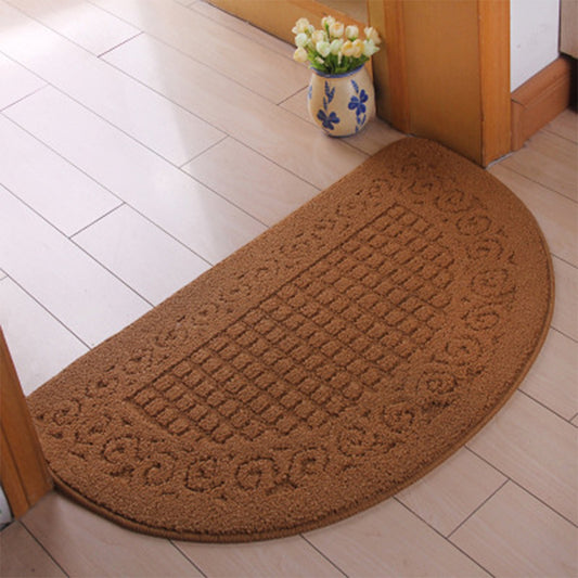 38x58cm Home Non Slip Doormat Kitchen Floor Door Mat Brown