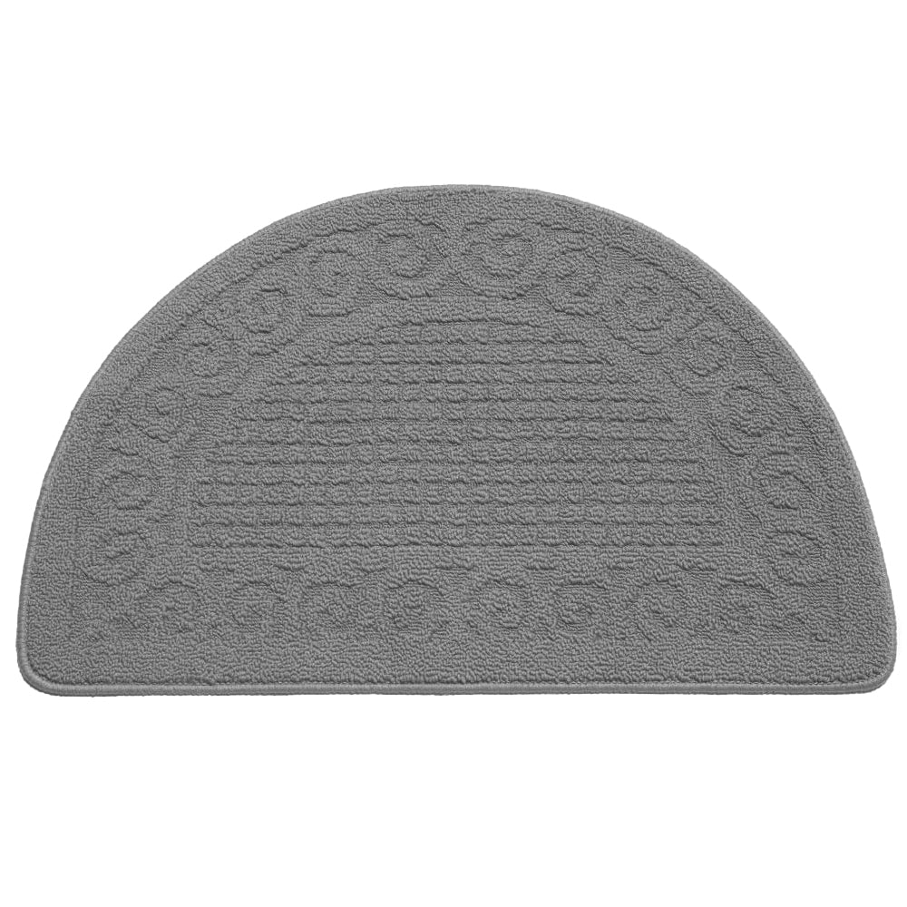 38x58cm Home Non Slip Doormat Kitchen Floor Door Mat Grey