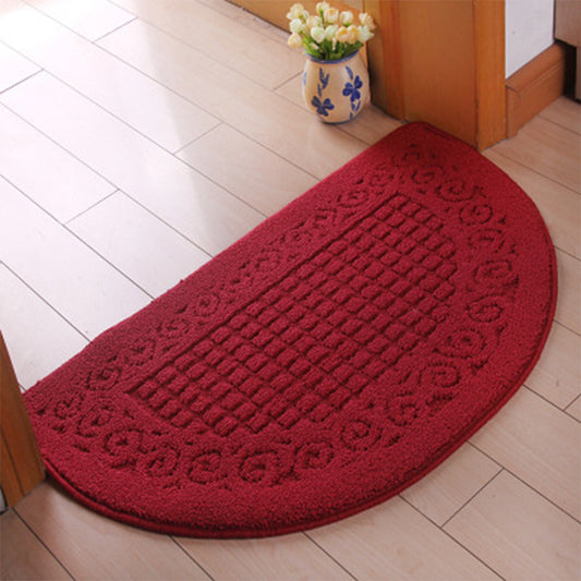48x78cm Home Non Slip Doormat Kitchen Floor Door Mat Red