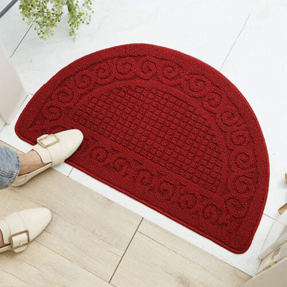48x78cm Home Non Slip Doormat Kitchen Floor Door Mat Red