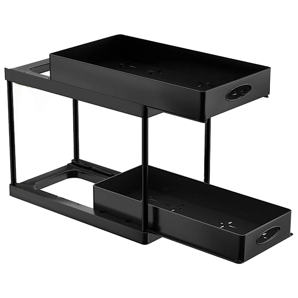 2 Tier Kitchen Countertop Under Sink Storage Rack Style 2