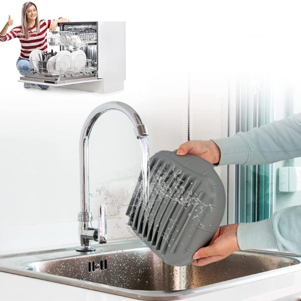 2 Sets of FDA Certified Silicone Air Fryer Pot with Gloves