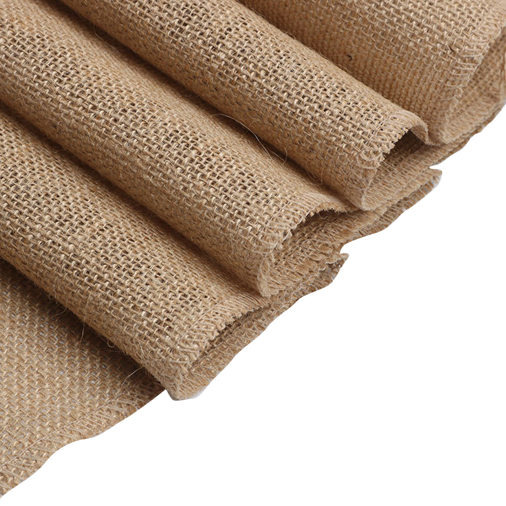 2Pcs 275x30cm Burlap Jute Table Runner