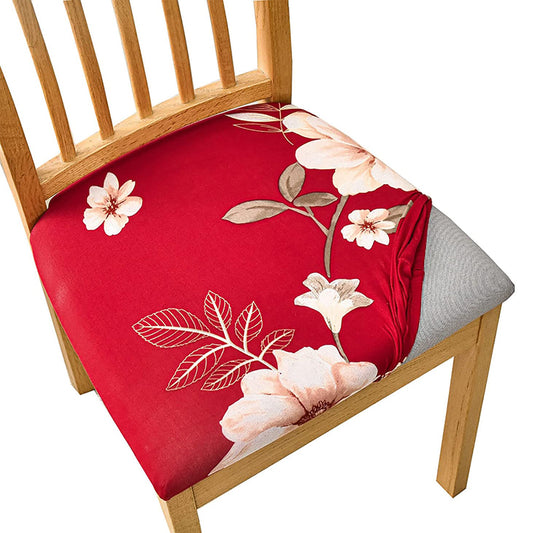 2X Christmas Stretch Dining Chair Seat Cover Style 2