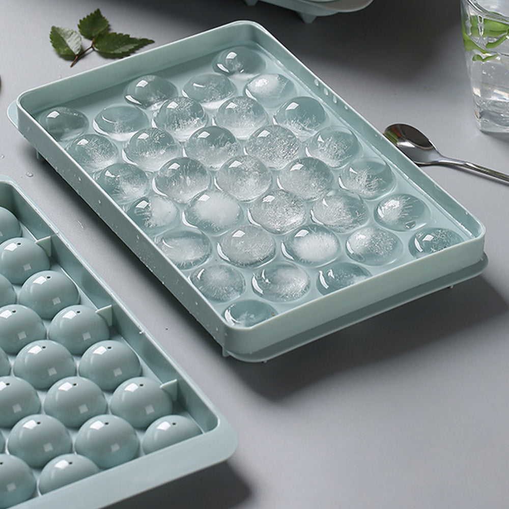 2Pcs 33 Grids Ice Ball Maker Mold Ice Cube Tray