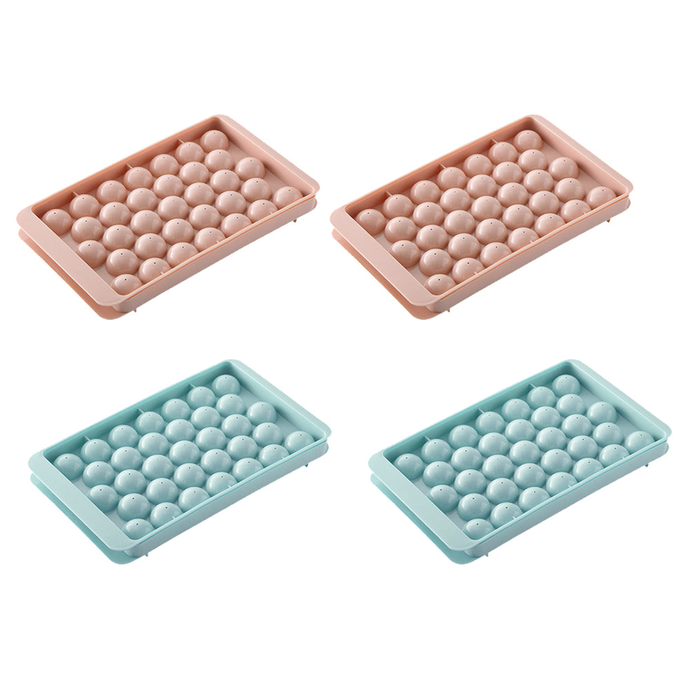 4Pcs 33 Grids Ice Ball Maker Mold Ice Cube Tray