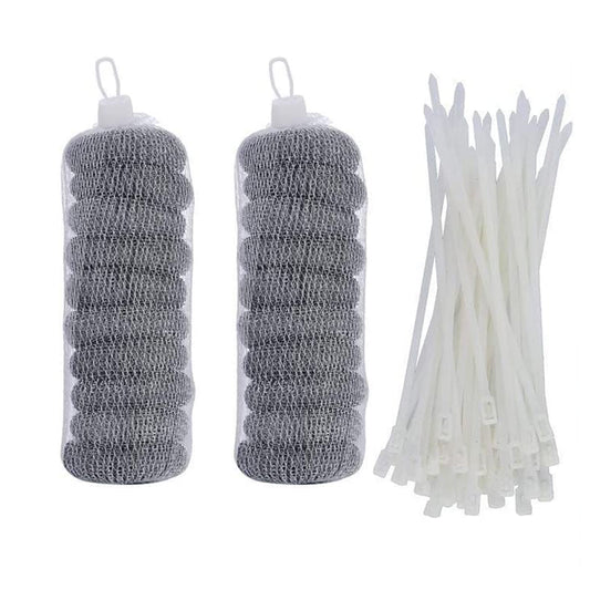 24Pcs Washing Machine Lint Traps with Cable Ties