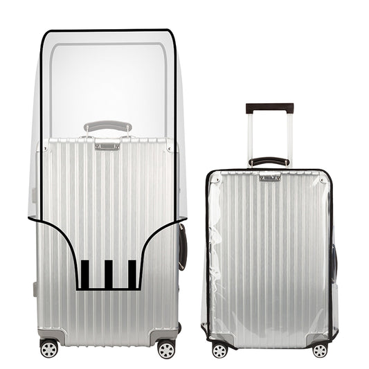 Clear PVC Suitcase Luggage Cover Suitable for 22in Suitcase