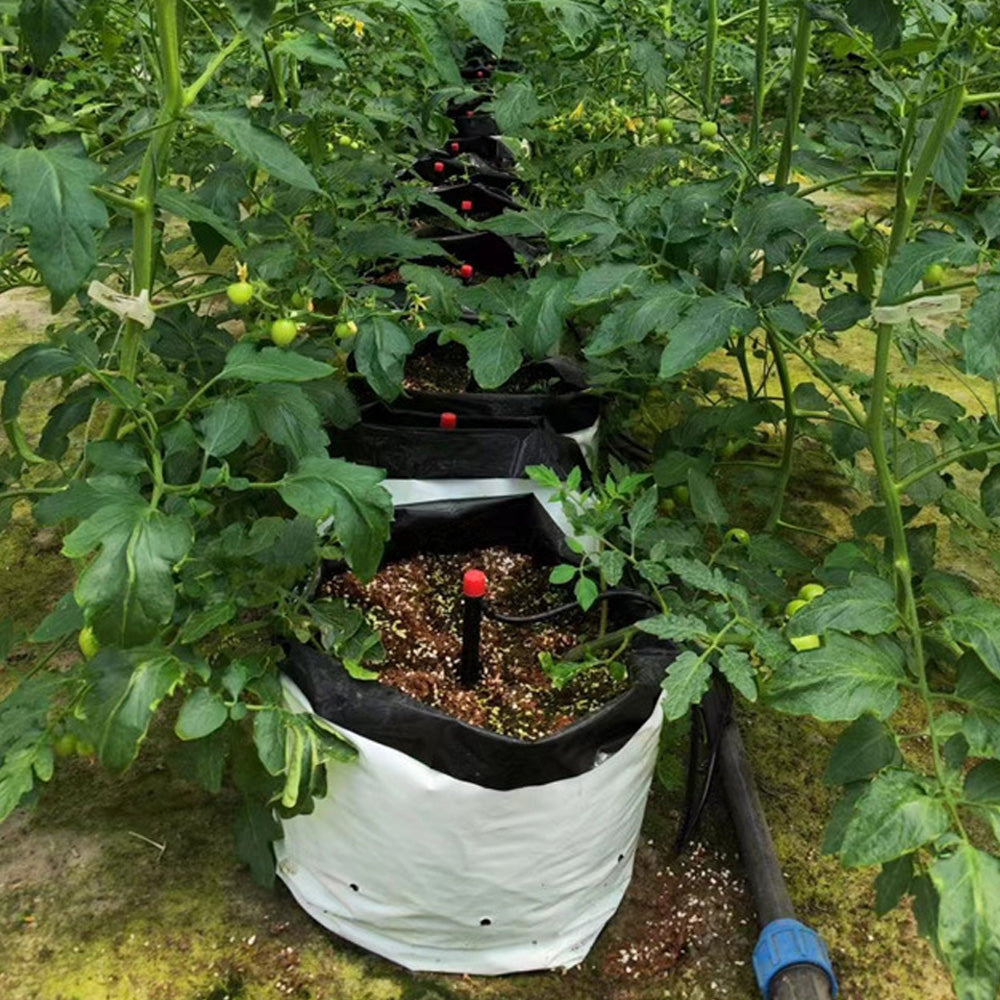 10Pcs PE Plant Nursery Bags Grow Bags Seedling Pot