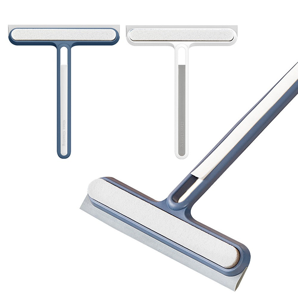 4Pcs 3 in 1 Shower Squeegee Wiper Tool with Brush for Glass Doors Mirror Window