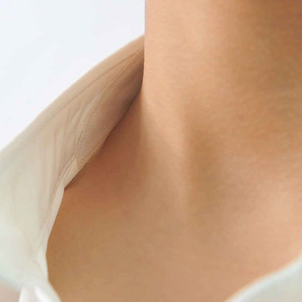 40Pcs Disposable Collar Protector Self Adhesive Neck Sweat Pads Collar Liner