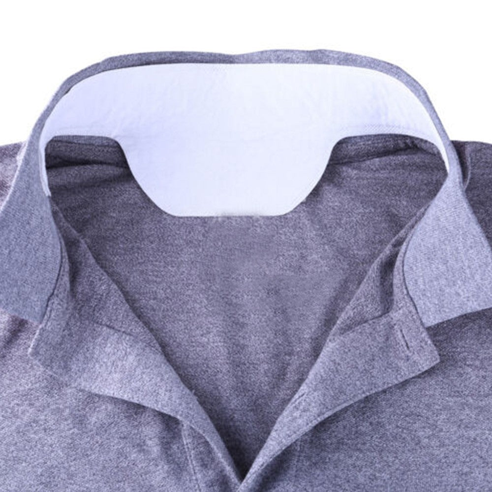 20Pcs Disposable Collar Protector Self Adhesive Neck Sweat Pads Collar Liner