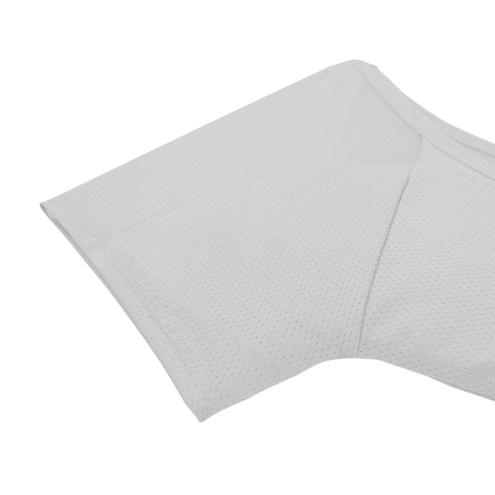 Women Breathable Underarm Sweat Vest Guard Washable Armpit Sweat Pads White M
