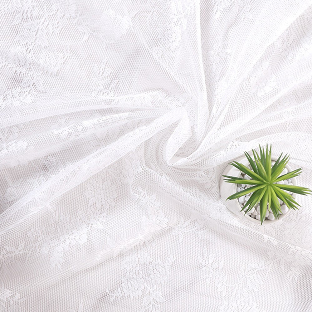 80cm Round PVC Table Cloth Tablecloth with Lace Lining White Lace Edge