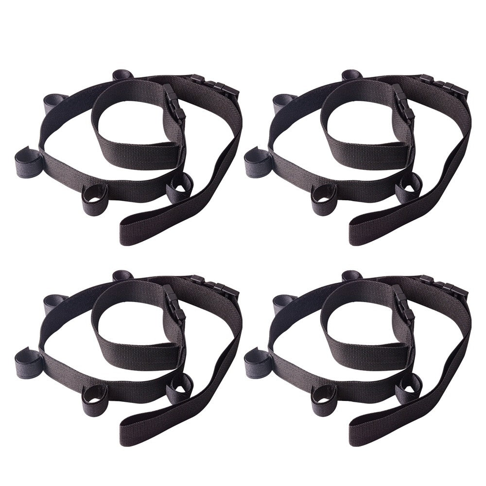 2 Pairs of Vehicle Fishing Rod Strap Holder Fishing Rod Storage Rack for SUVs