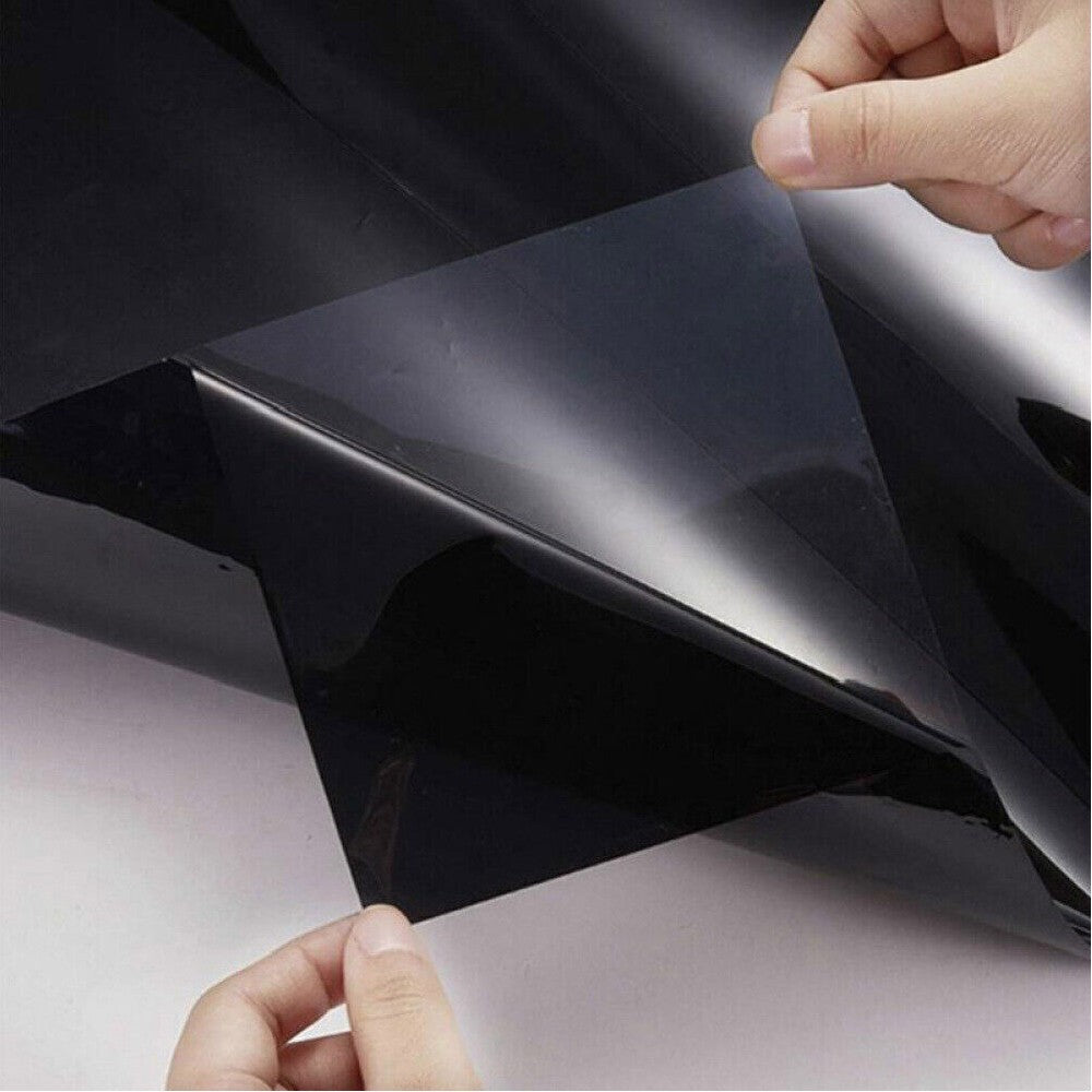 15% VLT 6m Black Car Home Window Tint Film Scratch Resistant Film Tinting Tools
