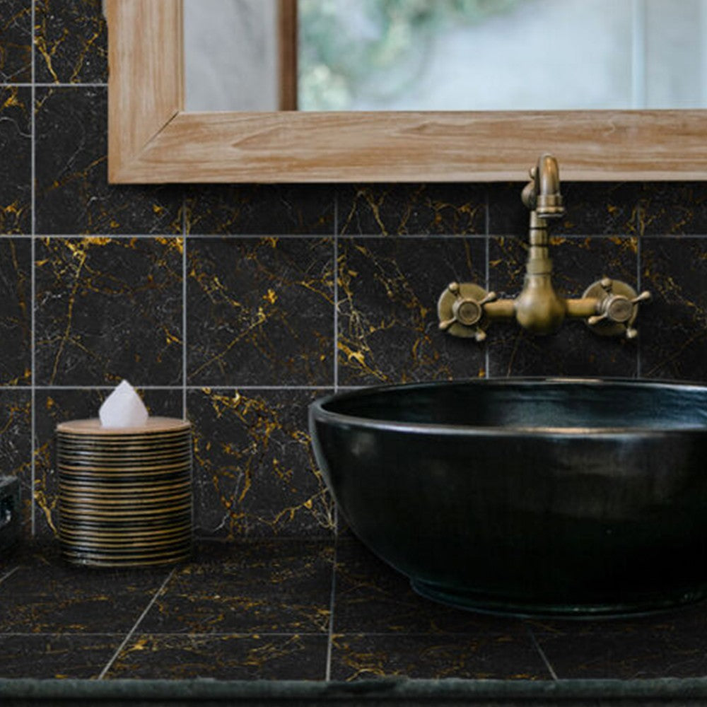 20Pcs 15x15cm Marble Style Tile Wall Stickers Removable Wallpaper Decal Style 4