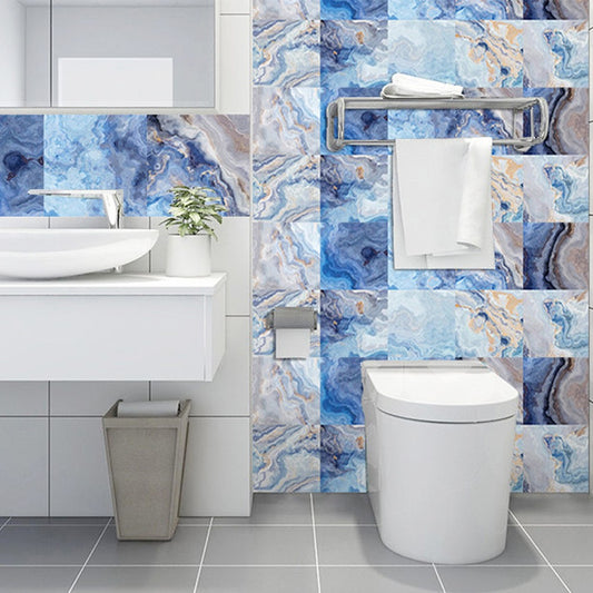 20Pcs 15x15cm Marble Style Tile Wall Stickers Removable Wallpaper Decal Style 5