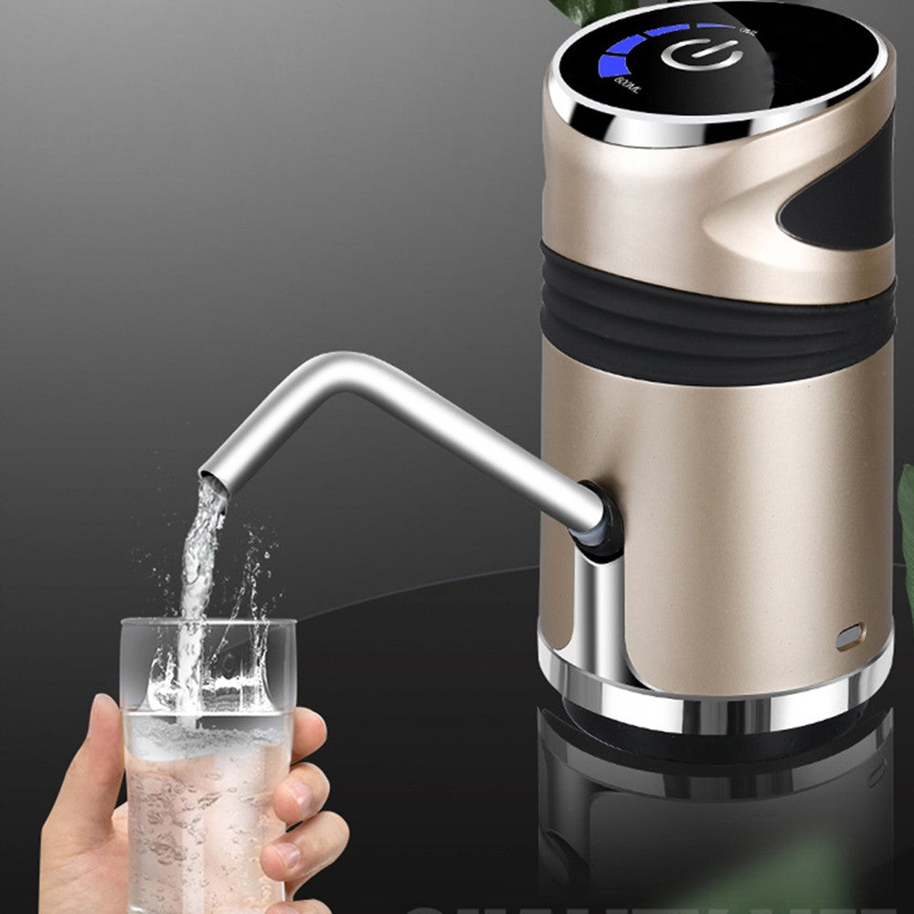USB Smart Electric Automatic Water Pump Barreled Water Dispenser Switches Gold