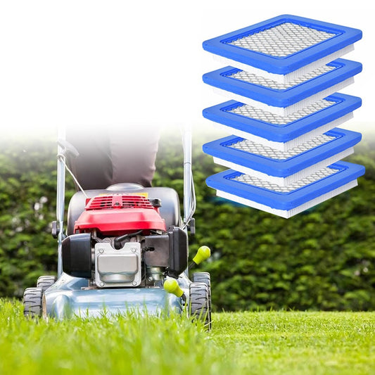 5Pcs Lawn Mower Air Filters Fit for Briggs and Stratton 491588 491588S 399959Z