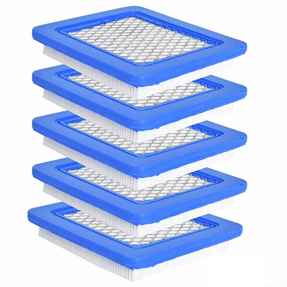 5Pcs Lawn Mower Air Filters Fit for Briggs and Stratton 491588 491588S 399959Z