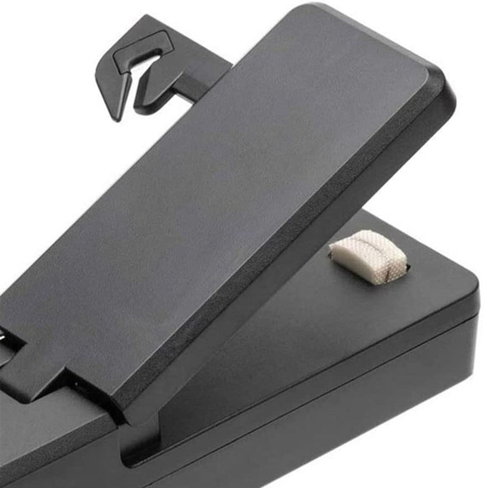 Mini Heat Sealer with Cutter USB Food Plastic Bag Sealing Vacuum Machine Black