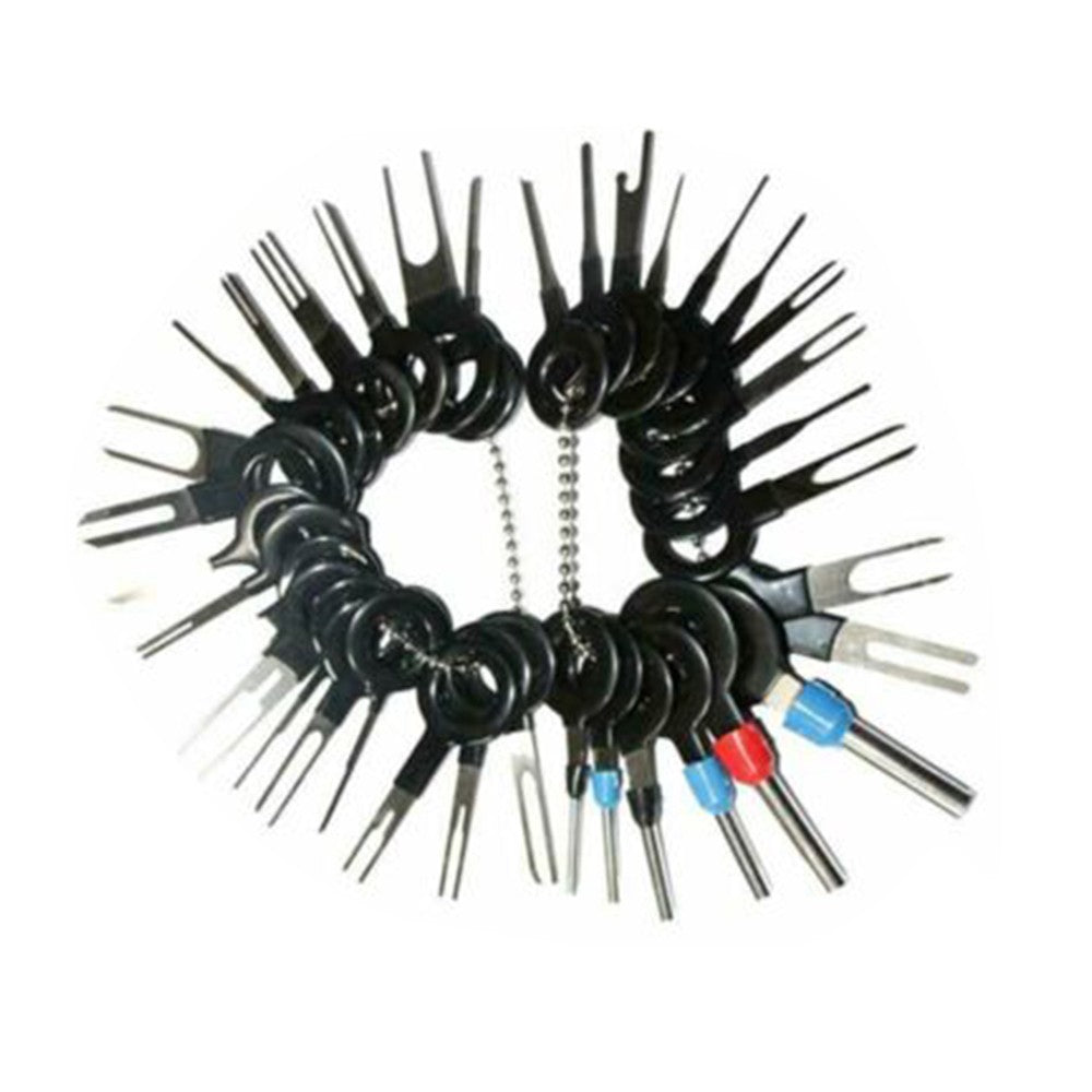 Set of 41Pcs Pin Ejector Wire Kit Extractor Auto Terminal Removal Connector Tool