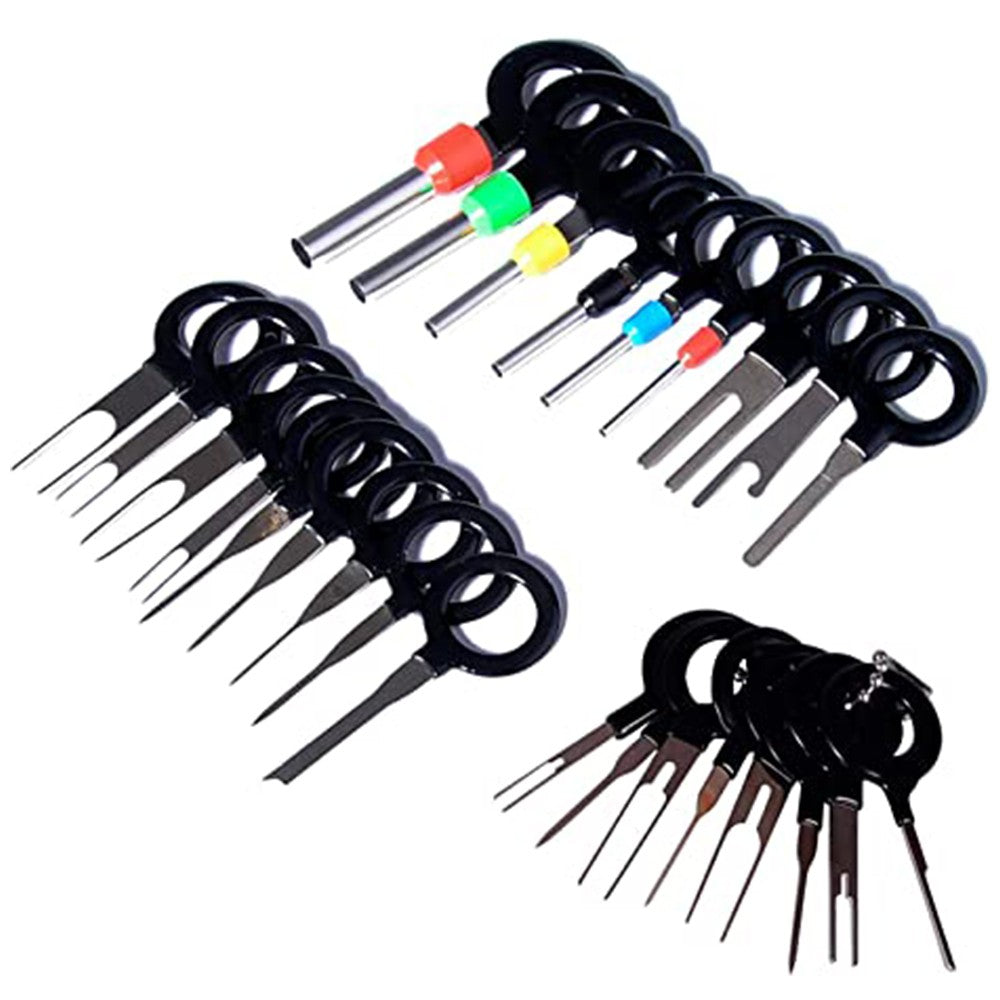 Set of 70Pcs Pin Ejector Wire Kit Extractor Auto Terminal Removal Connector Tool