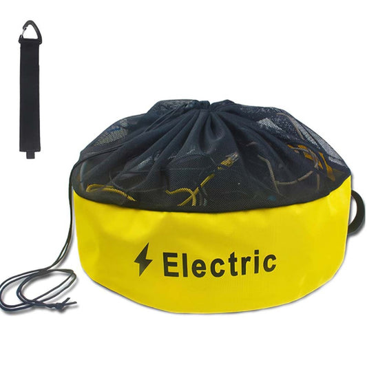 1 X RV Hose Storage Bag Camper Accessories Bag with Storage Strap Yellow