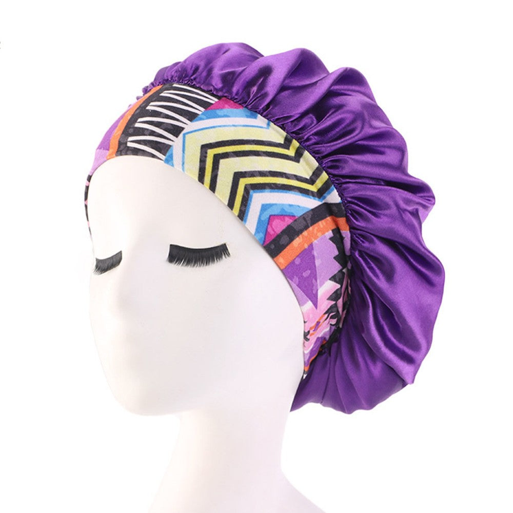 3Pcs Womens Sleeping Hat Shower Cap Sleeping Hair Wrap Bonnet
