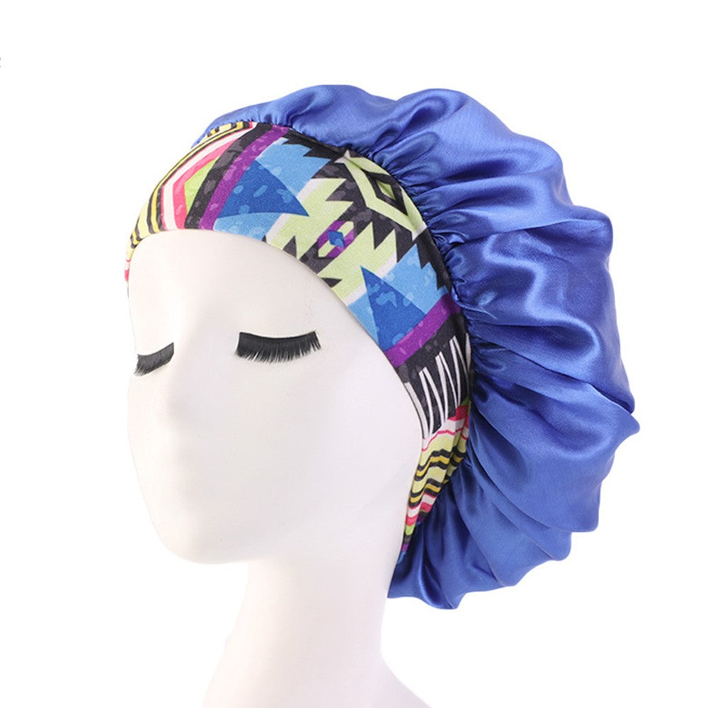 3Pcs Womens Sleeping Hat Shower Cap Sleeping Hair Wrap Bonnet