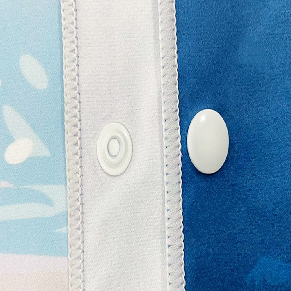 Quick Dry Bath Towel Hooded Beach Towel Changing Robe Poncho Bathrobe Style 1