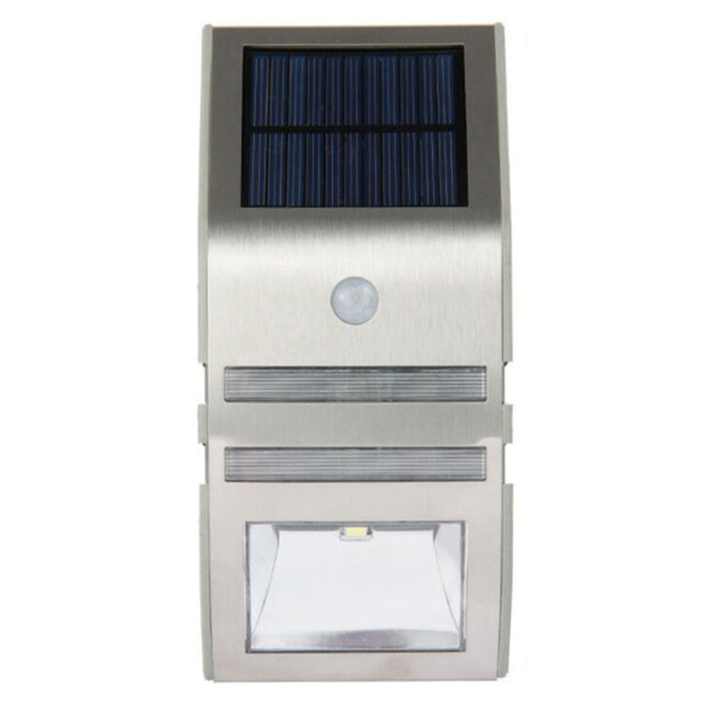 2Pcs LED Solar Motion Sensor Lights Outdoor Garden Wall Mounted Lamp