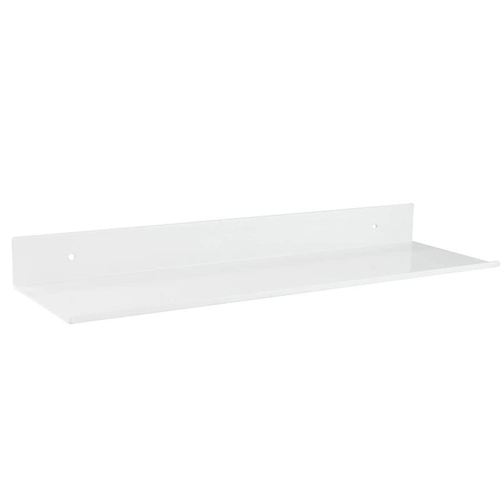 30cm Bathroom Floating Shelf Wall Mounted Cosmetic Storage Display Rack White