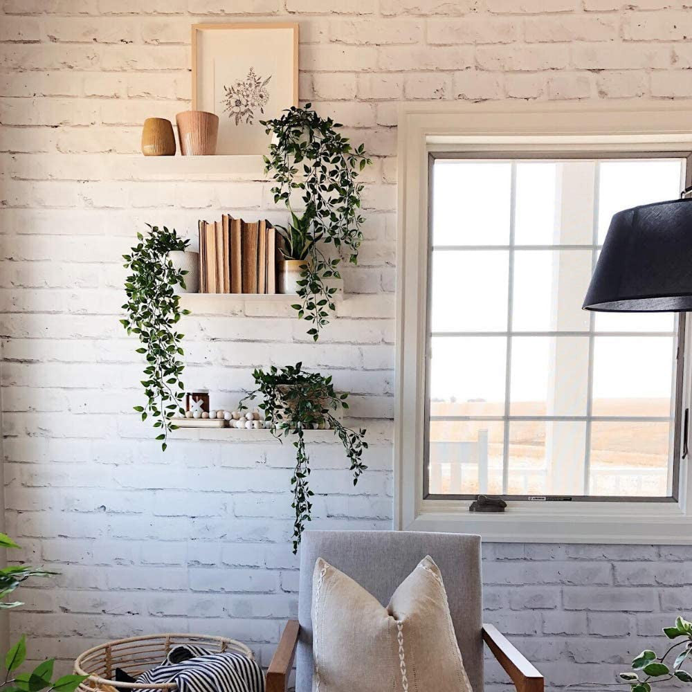 50cm Bathroom Floating Shelf Wall Mounted Cosmetic Storage Display Rack White