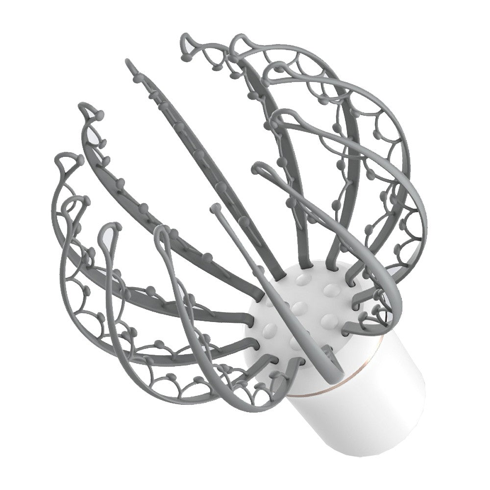 Electric Head Massager Octopus Claw Scalp Massage Tool Grey