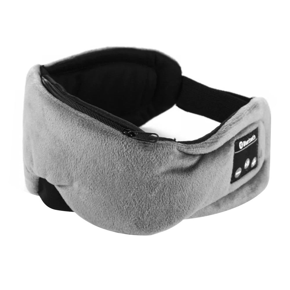 Bluetooth 5.0 Sleeping Headphones Headband Noise Reduction Sleep Eye Mask Grey
